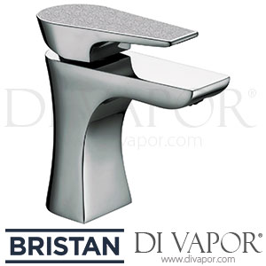 Bristan MHOU BAS SS Hourglass Basin Mixer with Clicker Waste Spare Parts
